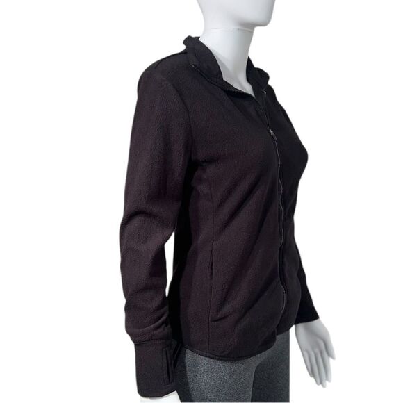 Old Navy Black Full Zip Fleece Jacket NWOT (XS Petite) - Picture 4 of 11